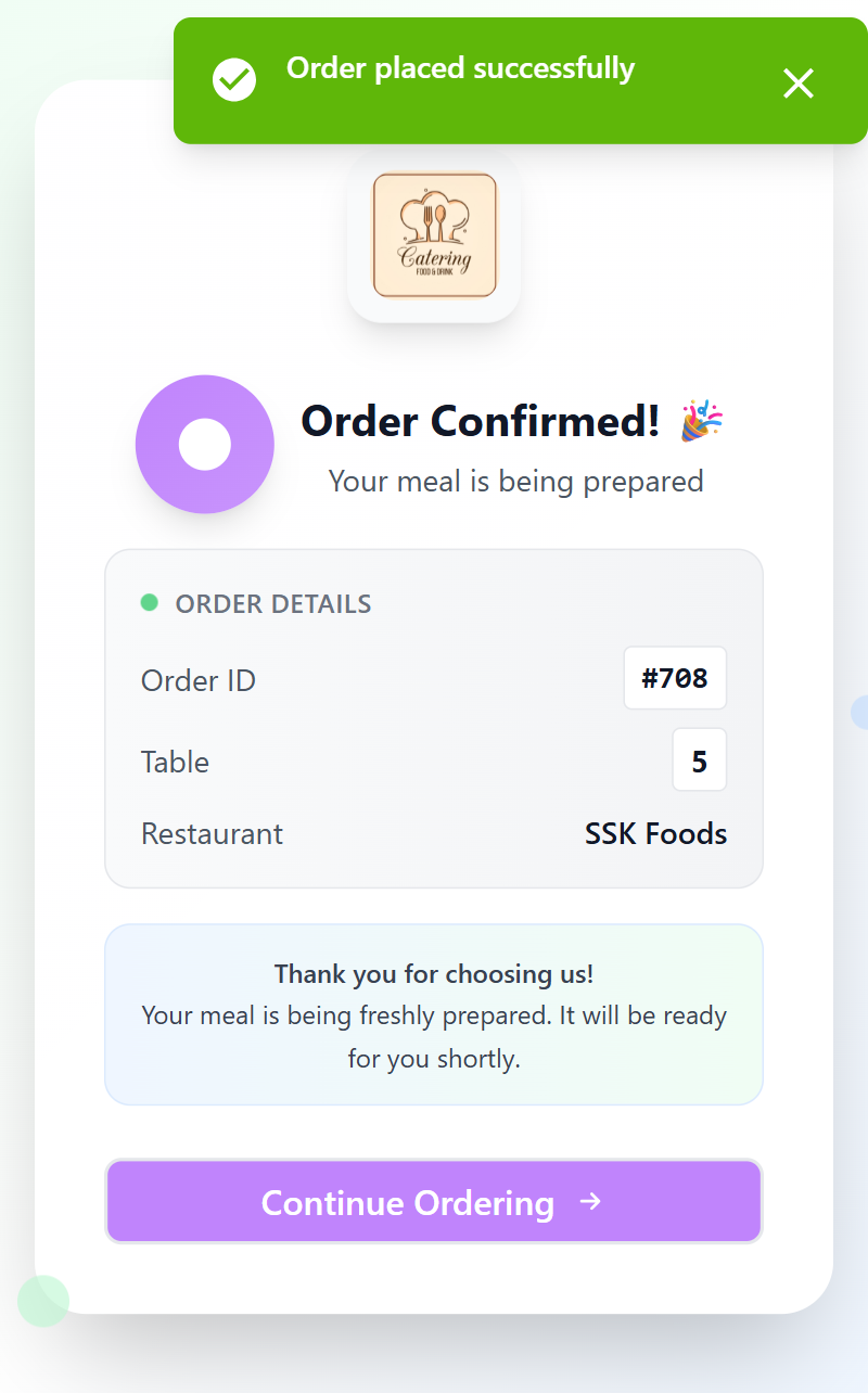 Order Success